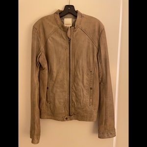 Diesel leather moto jacket
